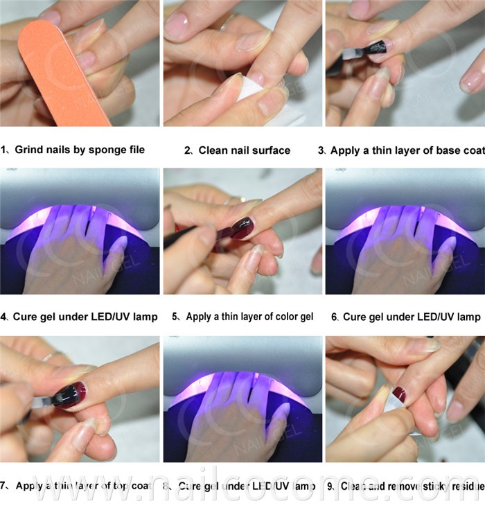 CCOraw material for uv gel polish UV&LED Gel Nail Polish China Factory